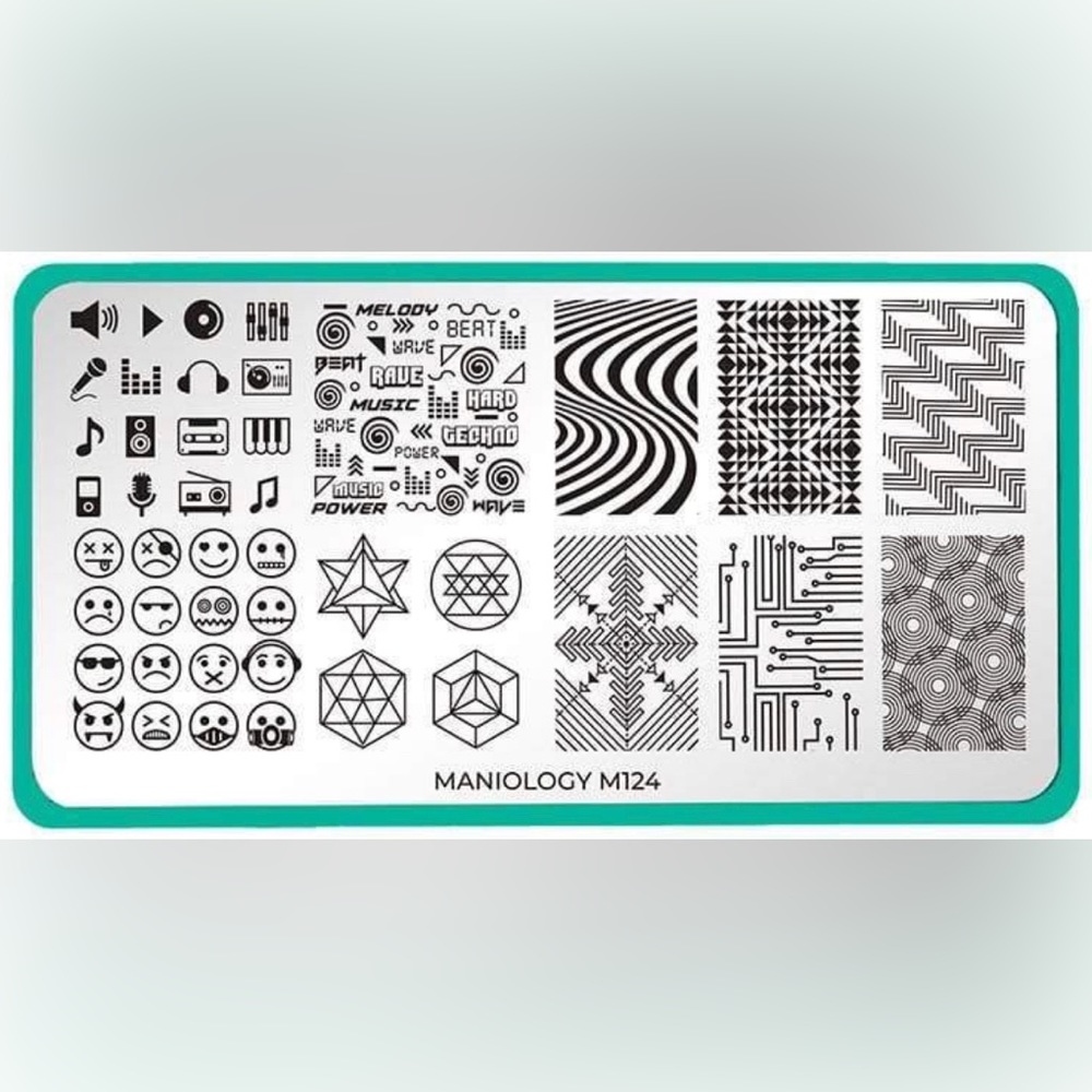 PLEASE DO NOT BUY. ISO Maniology M124 stamping plate.